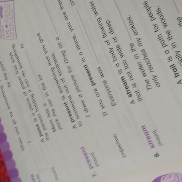 Vocabulary workshop level purple grades 1-2 - Picture 6 of 16